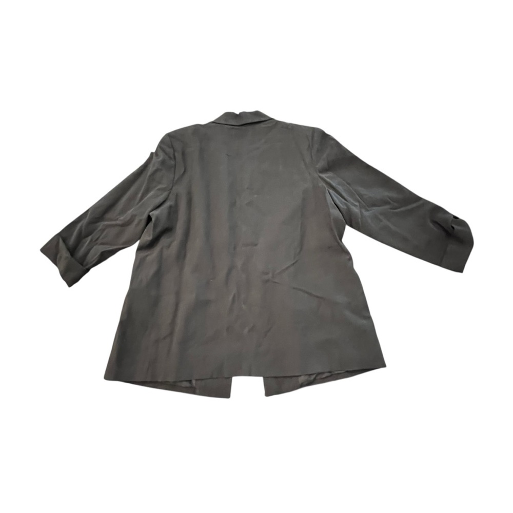 Simply Vera Vera Wang Women's Black Roll-Tab Relaxed Easy Blazer NEW $68 XXL - Picture 14 of 15